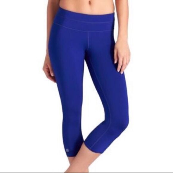Athleta Sonar Crop Legging purple size small - Picture 2 of 16